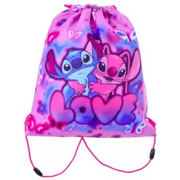 Disney Lilo és Stitch, A csillagkutya Love tornazsák, sporttáska 37 cm Nr8