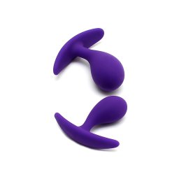 Rimba Copenhagen - anál plug szett (lila, 2 db)
