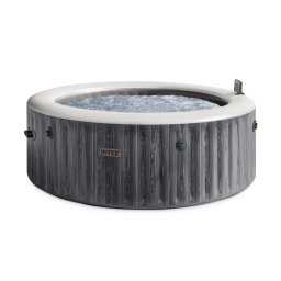 Intex PureSpa Greywood Deluxe felfújható masszázsmedence TEST, ø196cm (CSAK MEDENCE TEST)