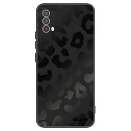 Fekete szilikon tok az alábbi mobiltelefonokra Motorola Moto E40 - Midnight Leopard