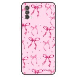 Fekete szilikon tok az alábbi mobiltelefonokra Motorola Moto E40 - Bow Aesthetic
