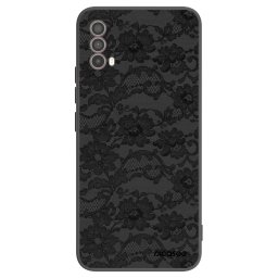 Fekete szilikon tok az alábbi mobiltelefonokra Motorola Moto E40 - Dark Elegance