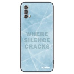 Fekete szilikon tok az alábbi mobiltelefonokra Motorola Moto E40 - SILENCE