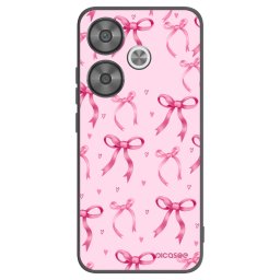 Fekete szilikon tok az alábbi mobiltelefonokra Xiaomi Poco F6 - Bow Aesthetic