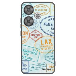 Fekete szilikon tok az alábbi mobiltelefonokra Xiaomi Poco F6 - PASSPORT EDITION
