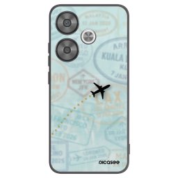 Fekete szilikon tok az alábbi mobiltelefonokra Xiaomi Poco F6 - FLIGHT PATH
