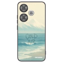 Fekete szilikon tok az alábbi mobiltelefonokra Xiaomi Poco F6 - COLD AIR