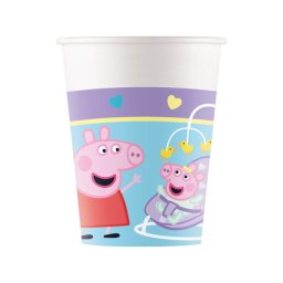 Peppa malac With Love papír pohár 8 db-os 200 ml FSC
