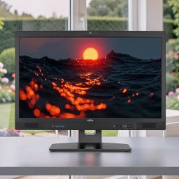 Minden egyben AIO PC Fujitsu Esprimo K558 i5-8400T/8GB/256GB SSD/USB/Cam/DVD-RW/FHD/24" + bill + egér