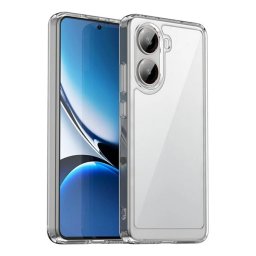 Szilikon telefonvédő (ütésállóság, átlátszó hátlap) ÁTLÁTSZÓ Xiaomi Poco X7 Pro