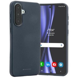 Mercury Soft tok Samsung Galaxy A56 - tengerészkék
