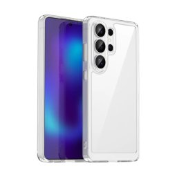 Szilikon telefonvédő (ütésállóság, átlátszó hátlap) ÁTLÁTSZÓ Samsung Galaxy S26 Ultra (SM-S948)