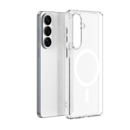 DUX DUCIS CLIN szilikon telefonvédő (ütésállóság, légpárnás sarok, MagSafe) ÁTLÁTSZÓ Samsung Galaxy S26 (SM-S942)