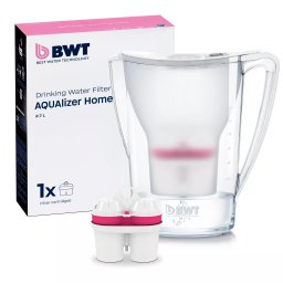 BWT Vízszűrő kancsó manuális 2,7 literes fehér AQUAlizer Home 125557841
