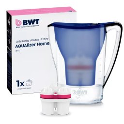 BWT Vízszűrő kancsó manuális 2,7 literes kék AQUAlizer Home 125557842