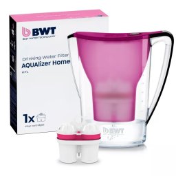 BWT Vízszűrő kancsó manuális 2,7 literes lila AQUAlizer Home 125557843