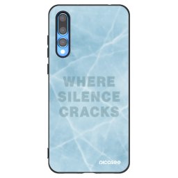 Fekete szilikon tok az alábbi mobiltelefonokra Huawei P20 Pro - SILENCE