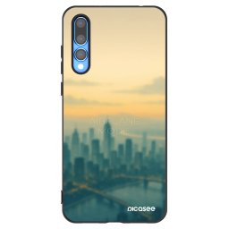 Fekete szilikon tok az alábbi mobiltelefonokra Huawei P20 Pro - Airplane mode