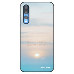 Fekete szilikon tok az alábbi mobiltelefonokra Huawei P20 Pro - COLD SKIES