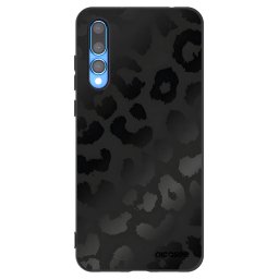 Fekete szilikon tok az alábbi mobiltelefonokra Huawei P20 Pro - Midnight Leopard