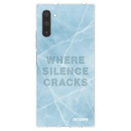 Átlátszó szilikon tok az alábbi mobiltelefonokra Samsung Galaxy Note 10 N970F - SILENCE