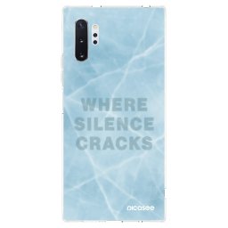 Átlátszó szilikon tok az alábbi mobiltelefonokra Samsung Galaxy Note 10+ N975F - SILENCE