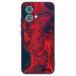 Fekete szilikon tok az alábbi mobiltelefonokra Motorola Edge 40 Neo - Organic red
