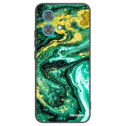 Fekete szilikon tok az alábbi mobiltelefonokra Motorola Edge 40 Neo - Green Gold