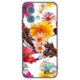 Fekete szilikon tok az alábbi mobiltelefonokra Motorola Edge 40 Neo - Meadow
