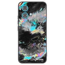 Fekete szilikon tok az alábbi mobiltelefonokra Motorola Edge 40 Neo - Magnetic