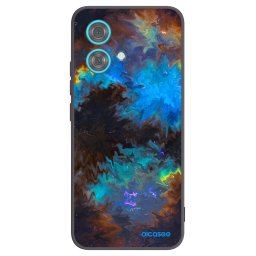 Fekete szilikon tok az alábbi mobiltelefonokra Motorola Edge 40 Neo - Space