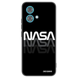 Fekete szilikon tok az alábbi mobiltelefonokra Motorola Edge 40 Neo - NASA Triple