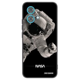 Fekete szilikon tok az alábbi mobiltelefonokra Motorola Edge 40 Neo - Astronaut Big