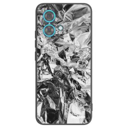 Fekete szilikon tok az alábbi mobiltelefonokra Motorola Edge 40 Neo - Chrome