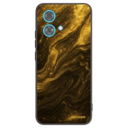 Fekete szilikon tok az alábbi mobiltelefonokra Motorola Edge 40 Neo - Black