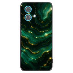 Fekete szilikon tok az alábbi mobiltelefonokra Motorola Edge 40 Neo - Emerald