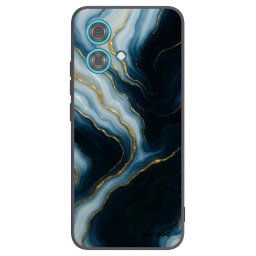 Fekete szilikon tok az alábbi mobiltelefonokra Motorola Edge 40 Neo - Luna