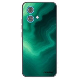 Fekete szilikon tok az alábbi mobiltelefonokra Motorola Edge 40 Neo - Malachite