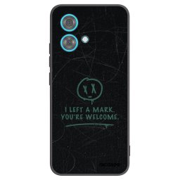 Fekete szilikon tok az alábbi mobiltelefonokra Motorola Edge 40 Neo - LEFT A MARK