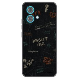 Fekete szilikon tok az alábbi mobiltelefonokra Motorola Edge 40 Neo - CONFESSION