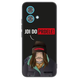 Fekete szilikon tok az alábbi mobiltelefonokra Motorola Edge 40 Neo - Bezďák