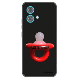 Fekete szilikon tok az alábbi mobiltelefonokra Motorola Edge 40 Neo - Le Dudel