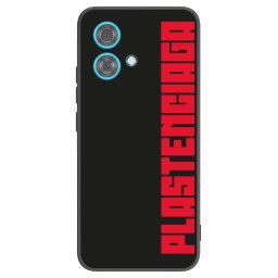 Fekete szilikon tok az alábbi mobiltelefonokra Motorola Edge 40 Neo - Plastenciaga