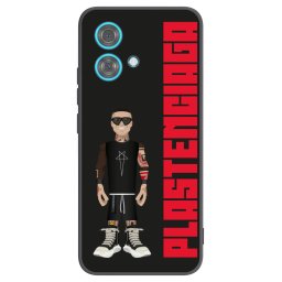 Fekete szilikon tok az alábbi mobiltelefonokra Motorola Edge 40 Neo - Tomáš Rajchl