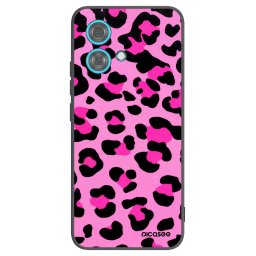 Fekete szilikon tok az alábbi mobiltelefonokra Motorola Edge 40 Neo - Pink Tiger