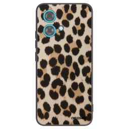 Fekete szilikon tok az alábbi mobiltelefonokra Motorola Edge 40 Neo - Brown Tiger