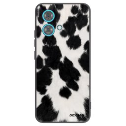 Fekete szilikon tok az alábbi mobiltelefonokra Motorola Edge 40 Neo - Black Moo