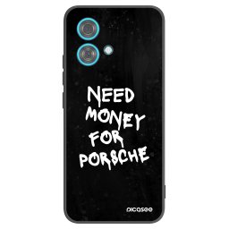 Fekete szilikon tok az alábbi mobiltelefonokra Motorola Edge 40 Neo - Black Dollar