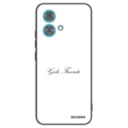 Fekete szilikon tok az alábbi mobiltelefonokra Motorola Edge 40 Neo - Gods Favorite