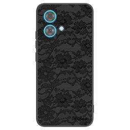 Fekete szilikon tok az alábbi mobiltelefonokra Motorola Edge 40 Neo - Dark Elegance